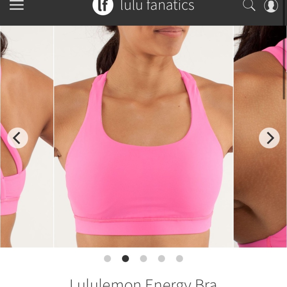 Lululemon Energy Bra